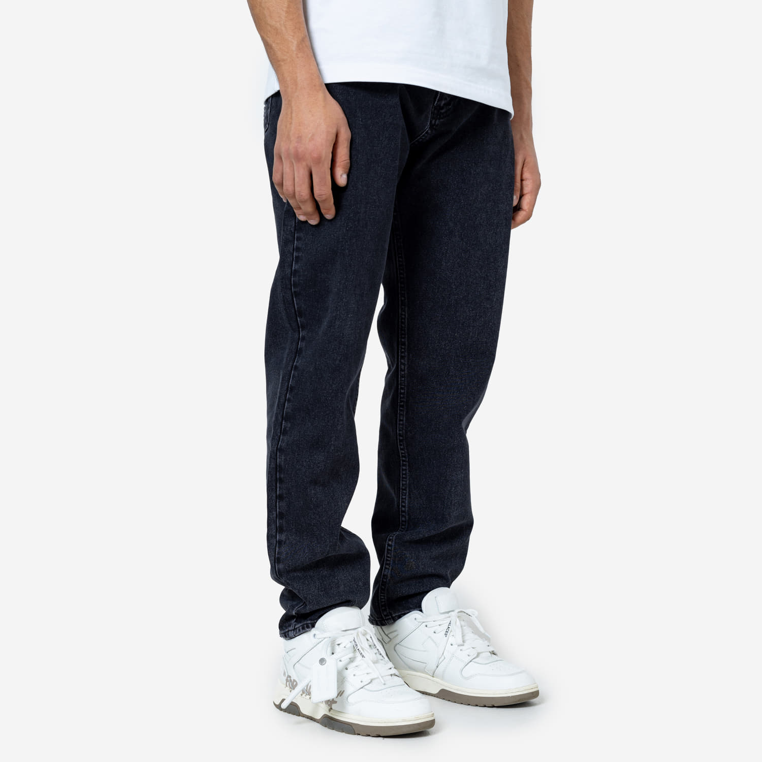 Džíny Don Lemme Straight Fit Jeans Refined Washed Black