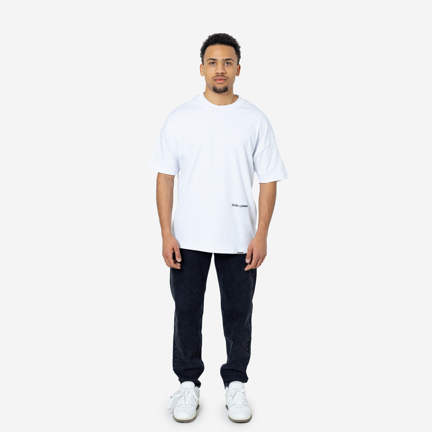 Džíny Don Lemme Straight Fit Jeans Refined Washed Black