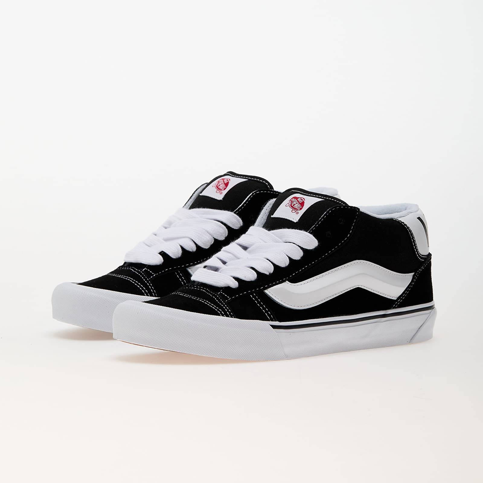 Męskie trampki i buty Vans Knu Mid Black/ True White