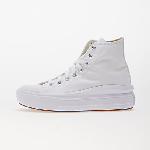 Converse Chuck Taylor All Star Move Hi White/ Natural Ivory/ Black