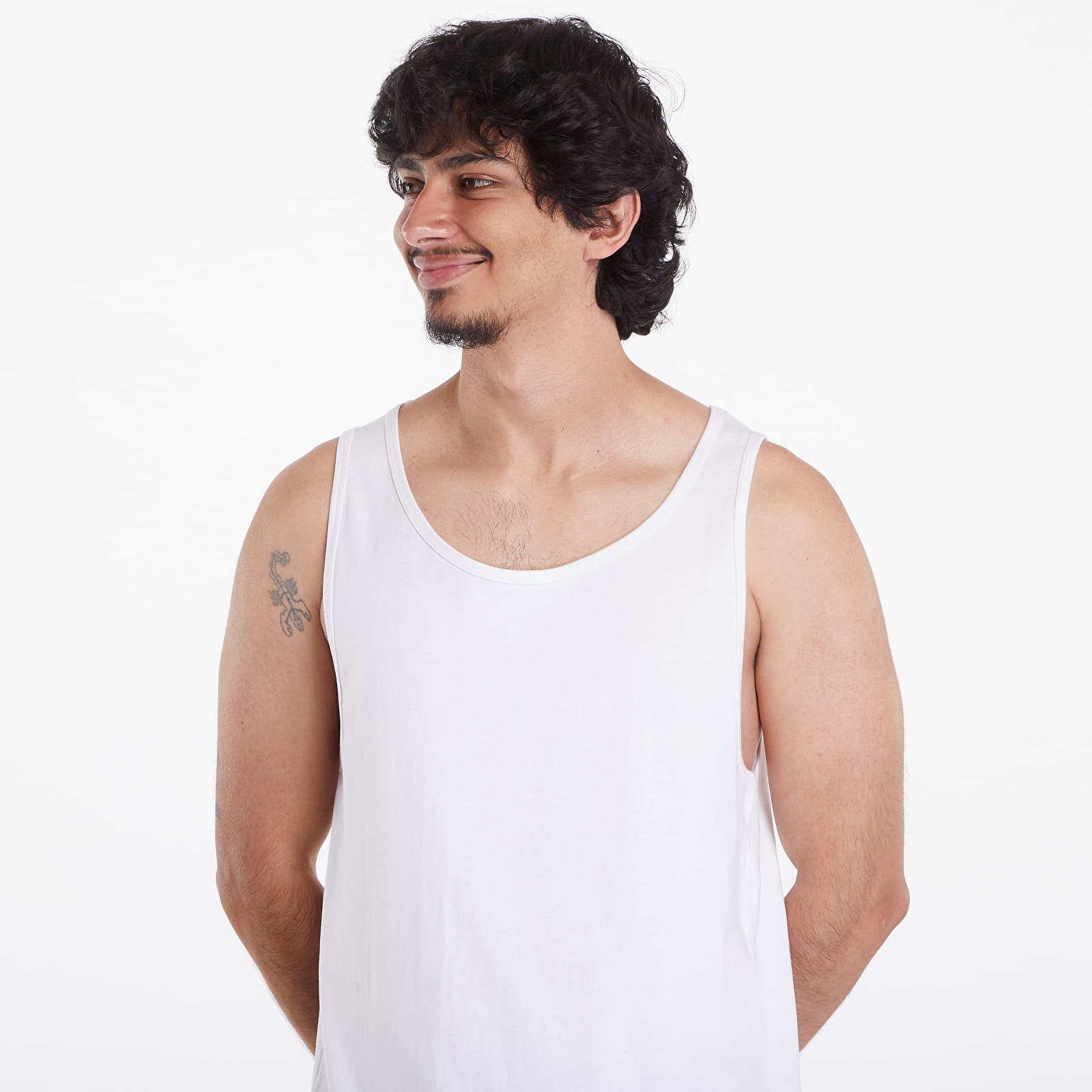 Tank tops Urban Classics Jersey Big Tank White