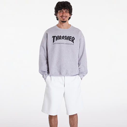 Hoodies and sweatshirts Thrasher Skate Mag Crewneck Grey Queens