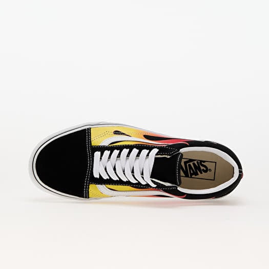 Vans old skool flame white online