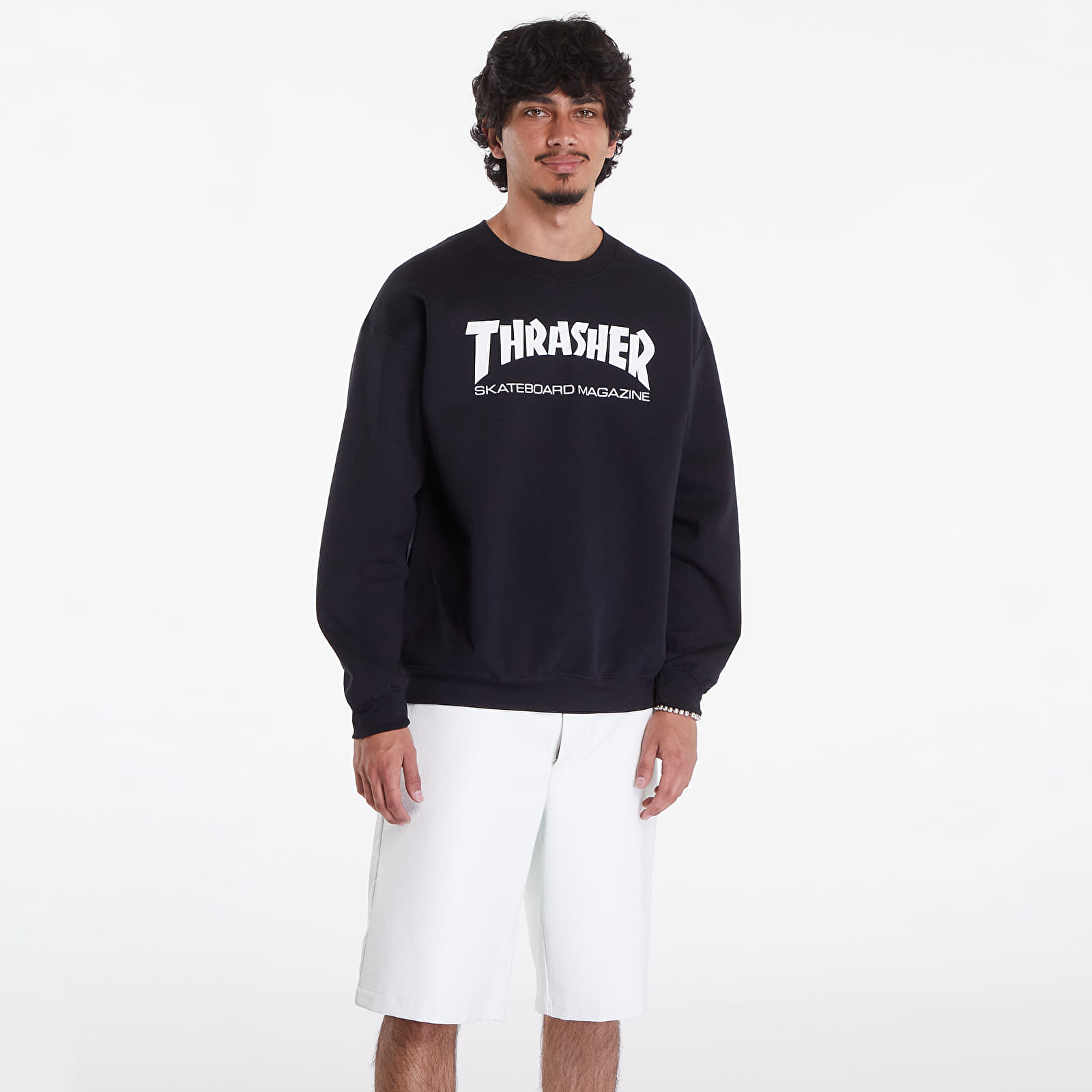 Sweatshirts Thrasher Skate Mag Crewneck Black Queens