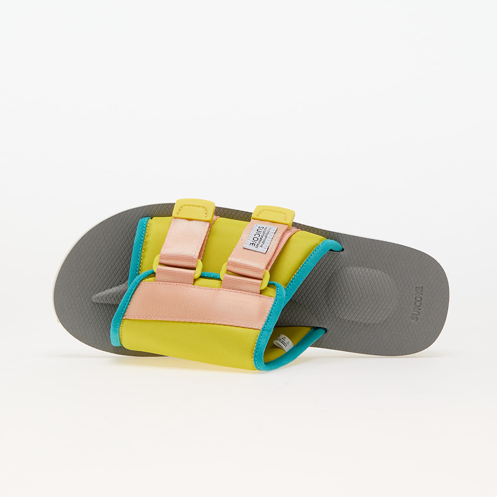 Šľapky SUICOKE KAW-Cab Yellow/ Gray