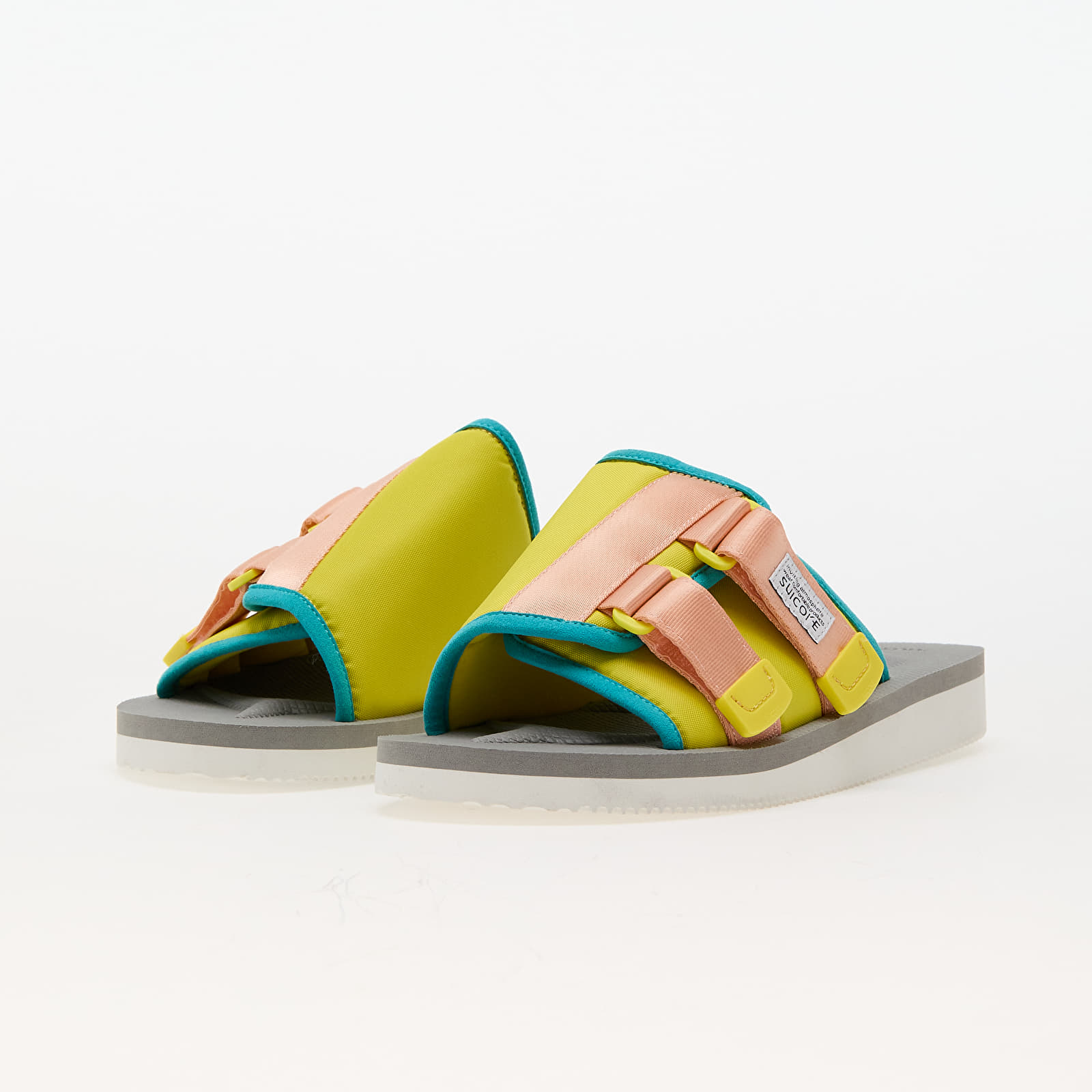 Šľapky SUICOKE KAW-Cab Yellow/ Gray