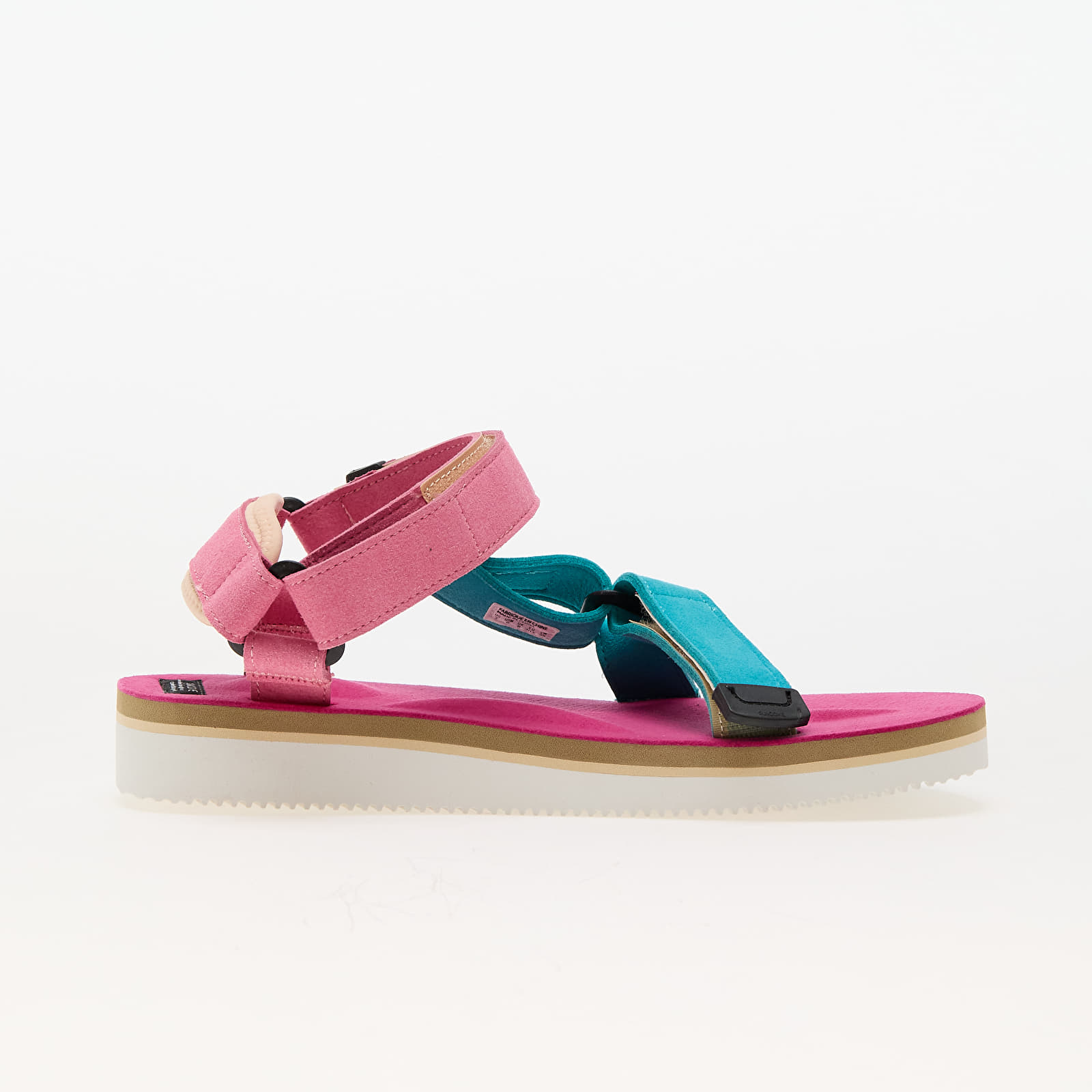 Šľapky SUICOKE DEPA-ECS Turquoise/ Pink