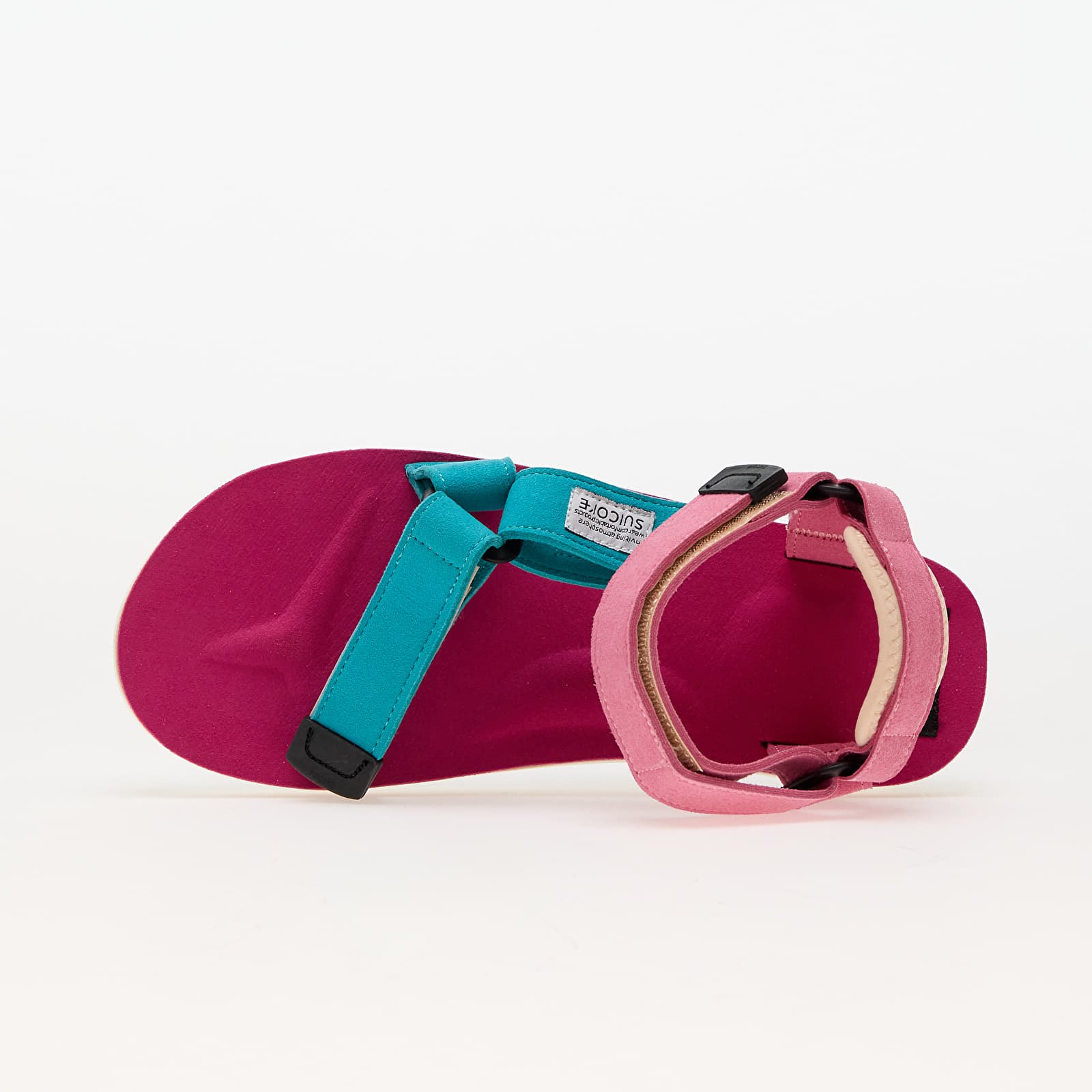 Šľapky SUICOKE DEPA-ECS Turquoise/ Pink