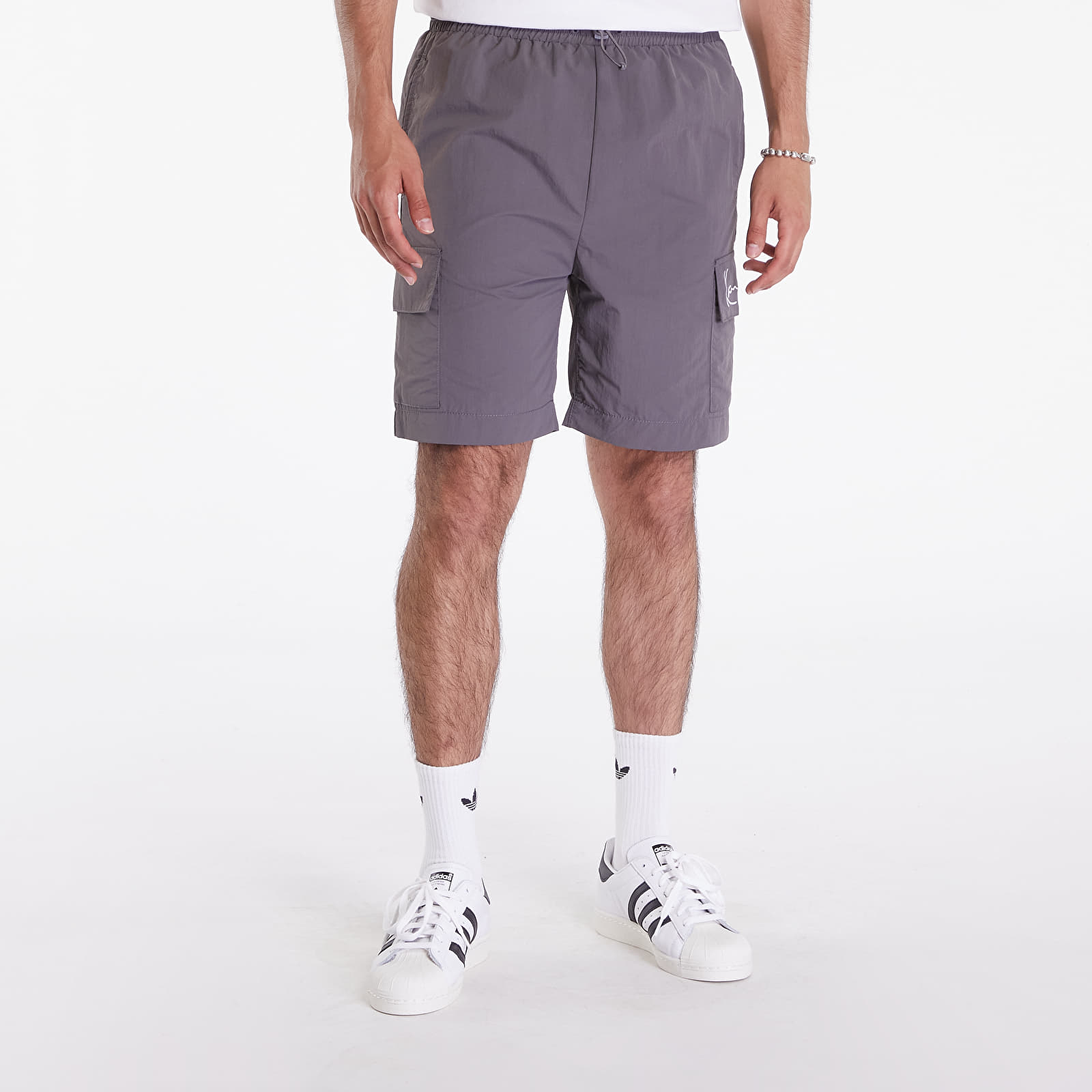Shorts für Männer Karl Kani Small Signature Essential Cargo Shorts Anthracite
