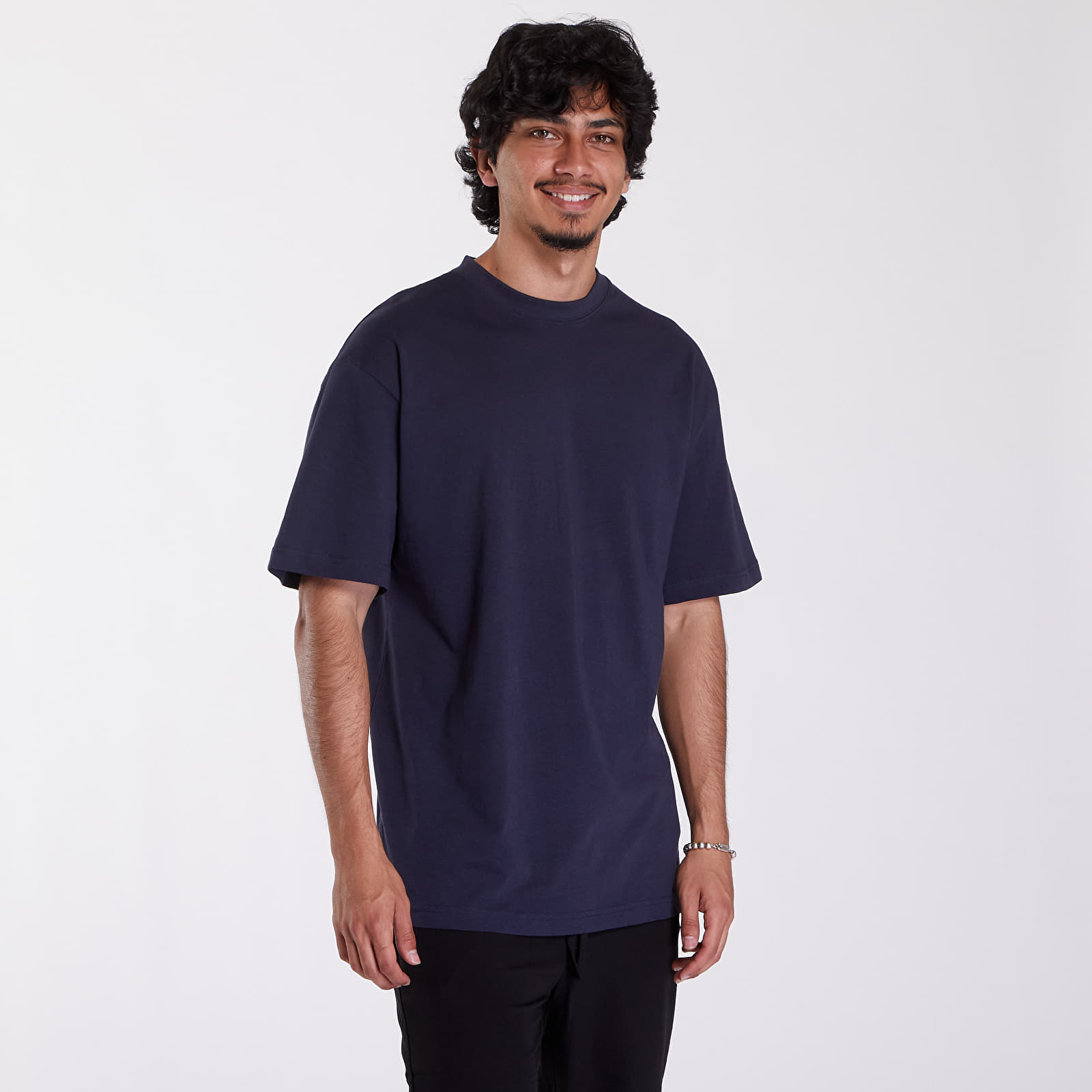 T-Shirts Urban Classics Tall Tee Navy