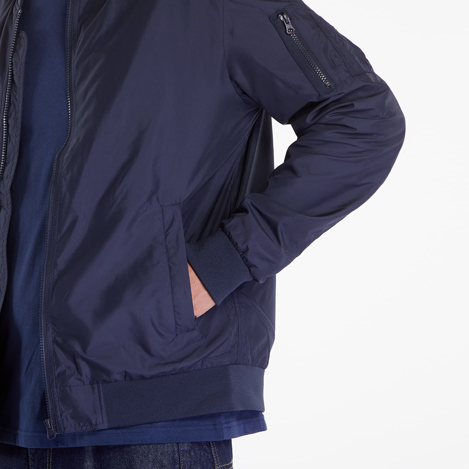 Kurtki Urban Classics Light Bomber Jacket navy