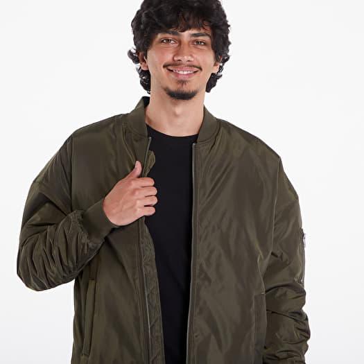Jackets Urban Classics Oversized Bomber Jacket Dark Olive Queens