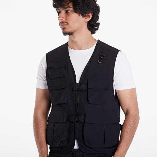 ENOF city trail vest black 黒　ブラック Vests Urban Classics Tactical Vest Black | Queens