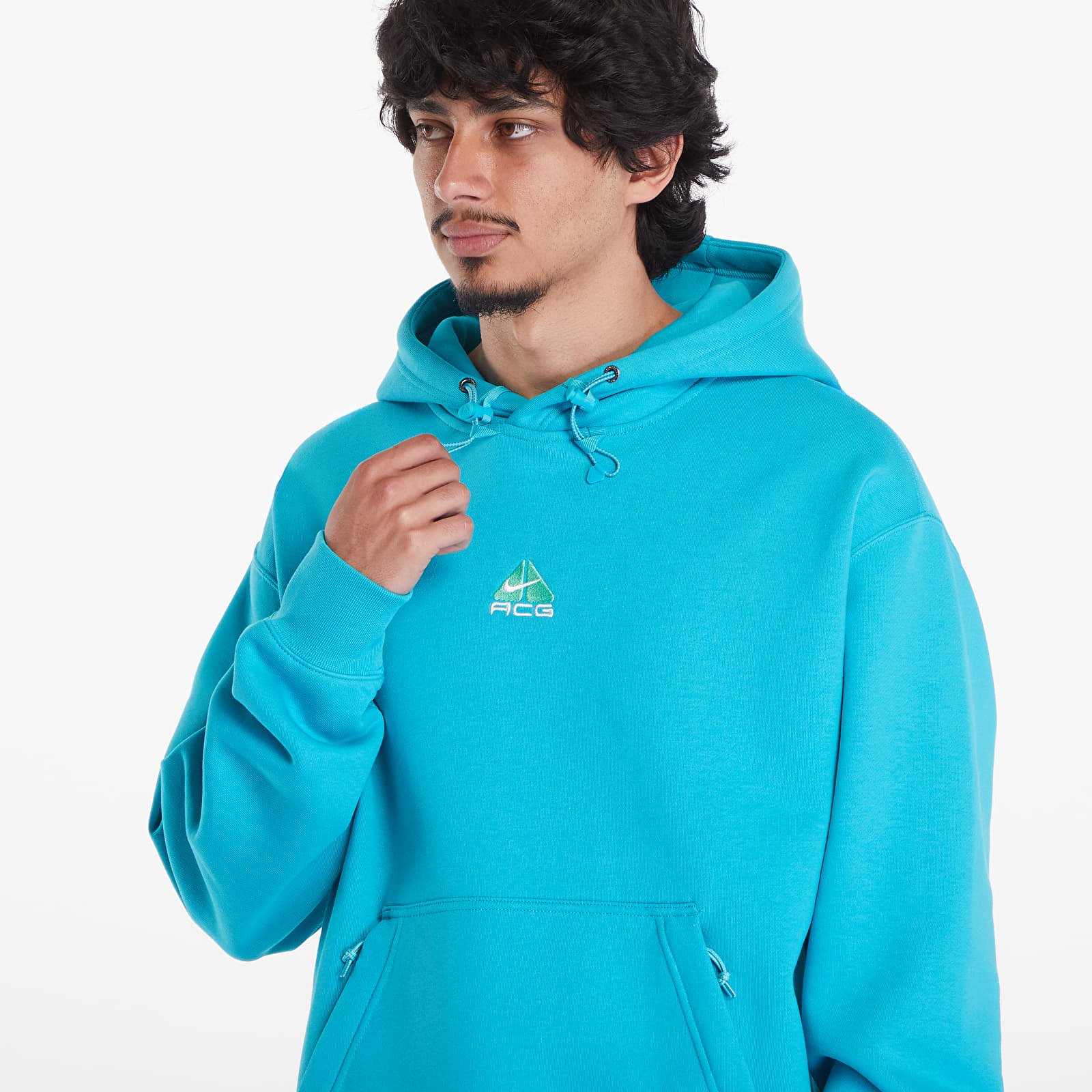 Sudaderas Nike ACG Therma-FIT Fleece Pullover Hoodie UNISEX Dusty Cactus/ Summit White