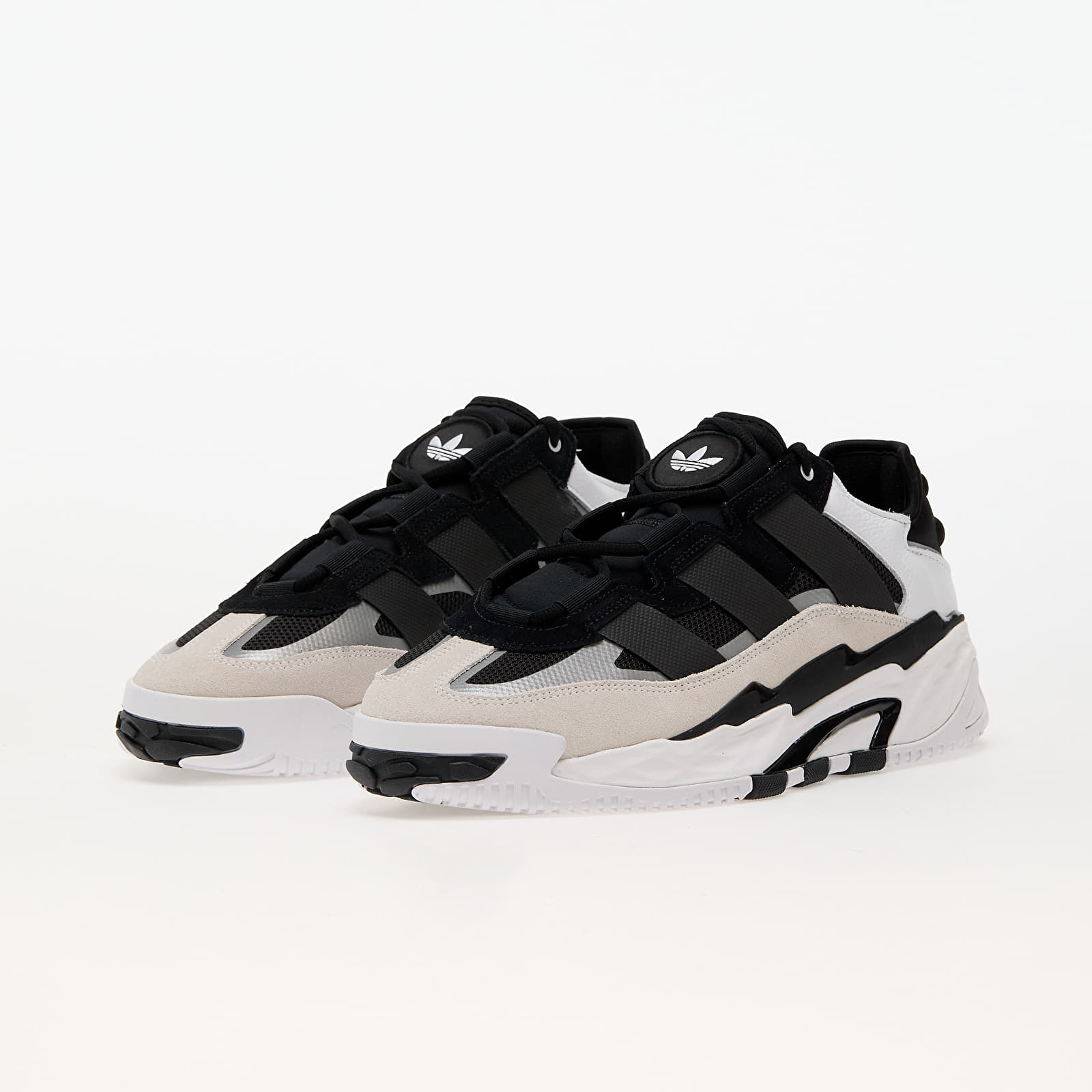Pánské tenisky a boty adidas Originals Niteball Core Black/ Cloud White/ Silver Metallic