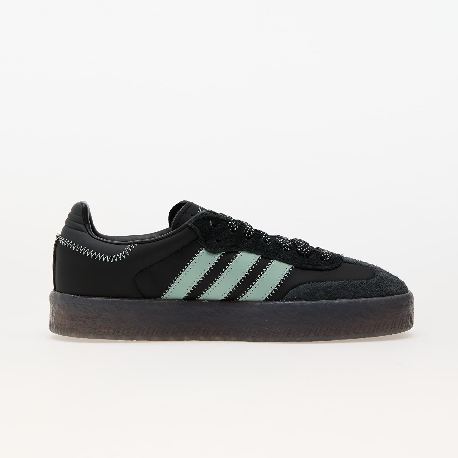 Women's sneakers and shoes adidas Sambae W Core Black/ Haze Green/ Carbon