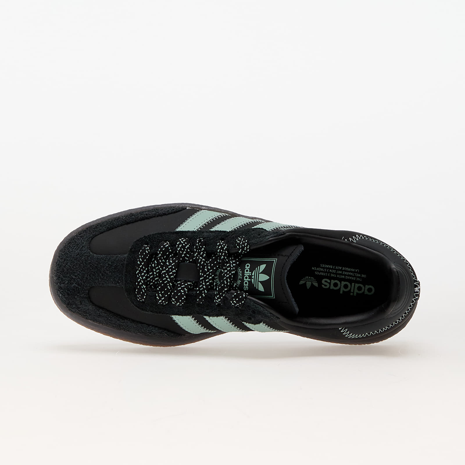 Women's sneakers and shoes adidas Sambae W Core Black/ Haze Green/ Carbon