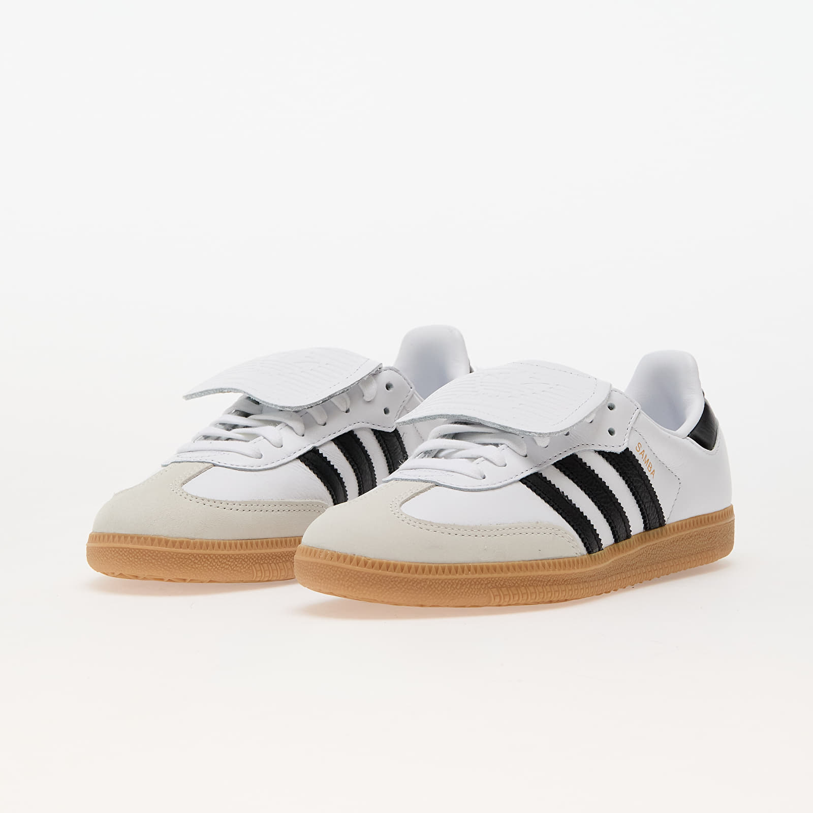 Women's sneakers and shoes adidas Samba Lt W Ftw White/ Core Black/ Gold Metallic
