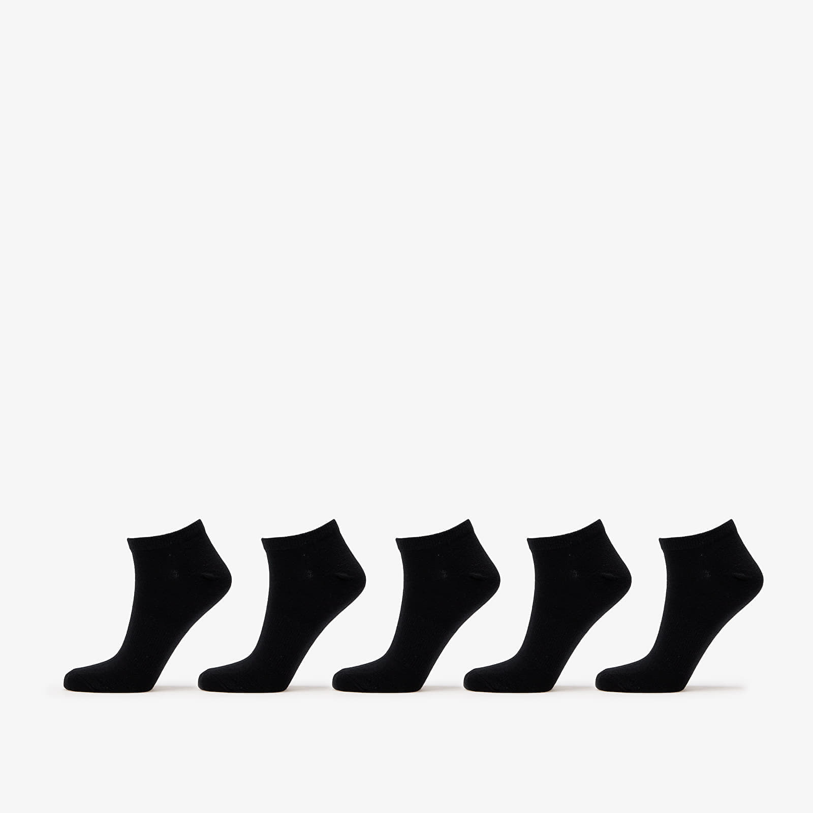 Urban Classics No Show Socks 5-Pack černé 35-38