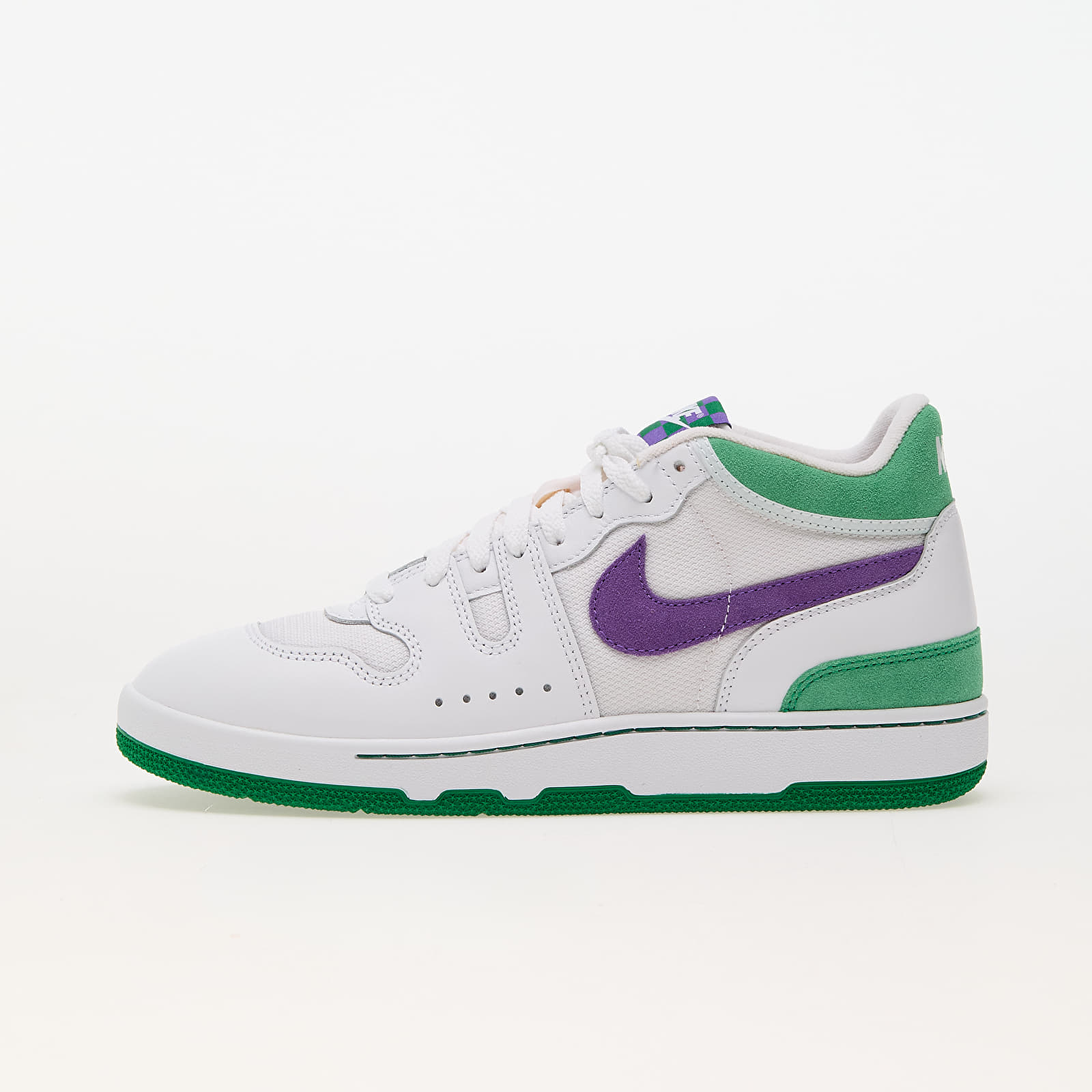 Men's sneakers and shoes Nike Attack White/ Hyper Grape-Court Green