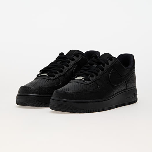 All black nike af1 discount