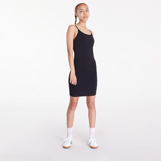 Kleid Urban Classics Ladies Stretch Jersey Slim Dress Black