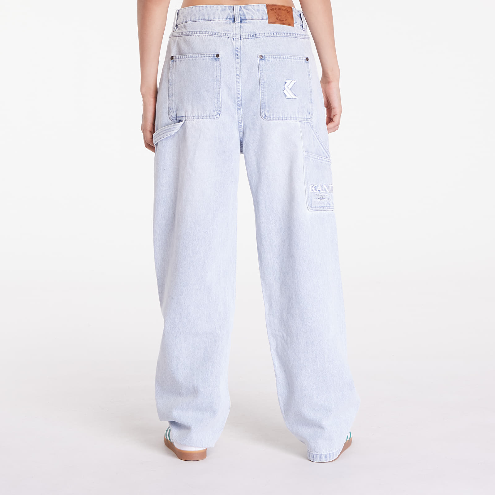 Kavbojke in hlače Karl Kani Og Baggy Workwear Denim Light Blue