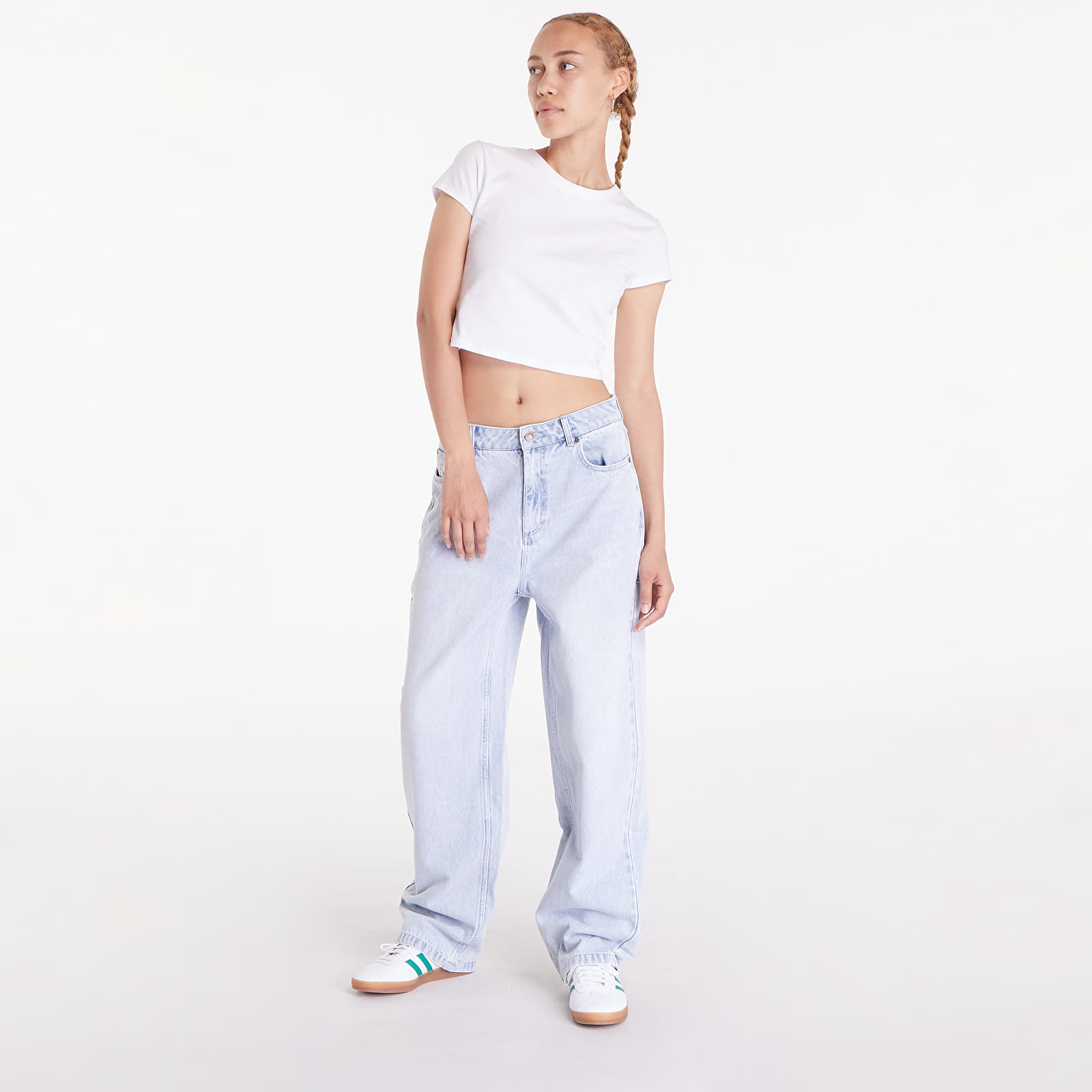 Kavbojke in hlače Karl Kani Og Baggy Workwear Denim Light Blue