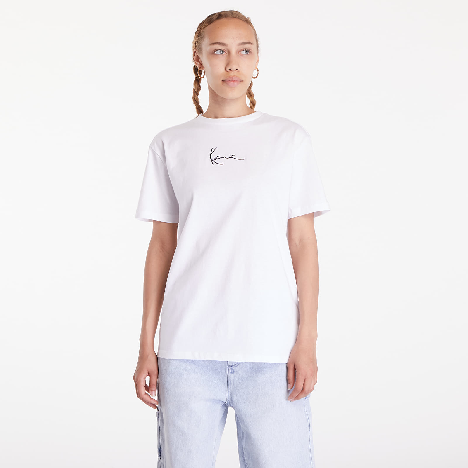 T-Shirts Karl Kani Small Signature Essential Os Tee White
