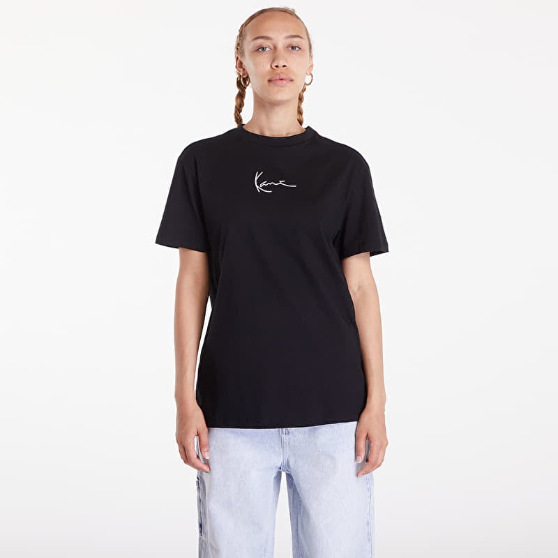 Tričko Karl Kani Small Signature Essential Os Tee Black