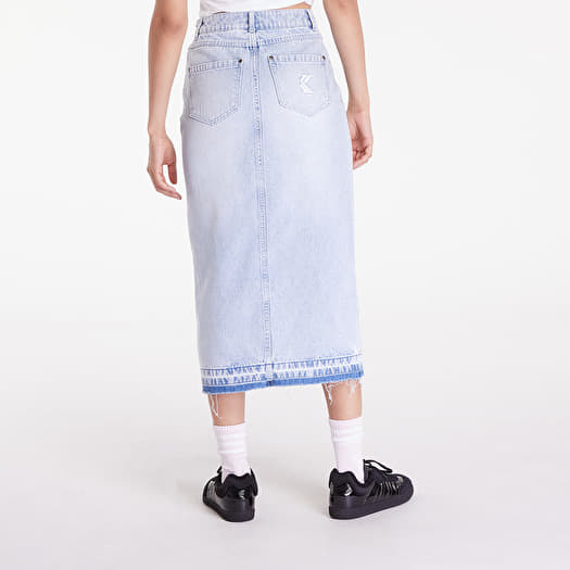 Long blue jean skirts queen new arrivals