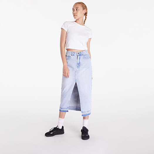 Long blue jean skirts queen deals
