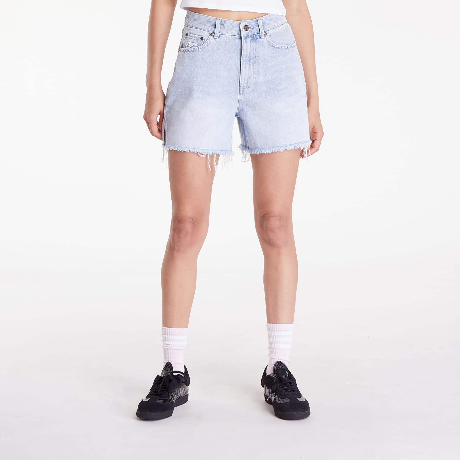 Šortky Karl Kani Og Slit Denim Shorts Light Blue 29