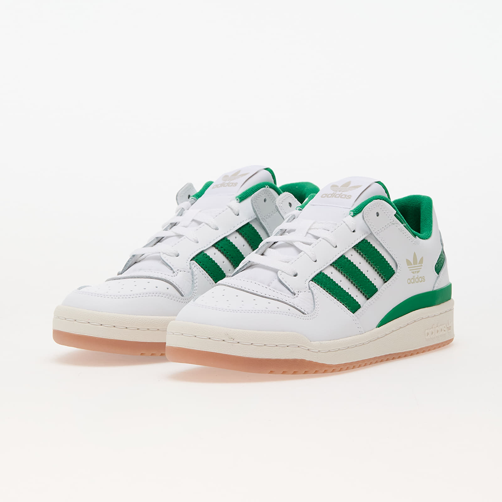Zapatillas Hombre adidas Forum Low Cl Ftw White/ Green/ Cloud White