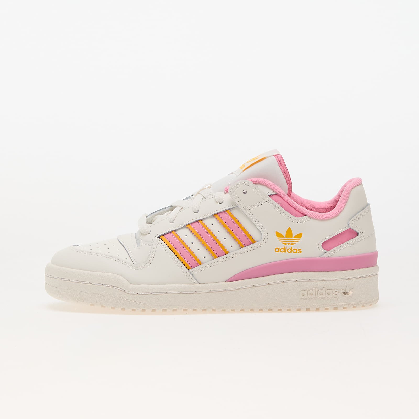Women's sneakers and shoes adidas Forum Low Cl W Cloud White/ Bliss Pink/ Spark