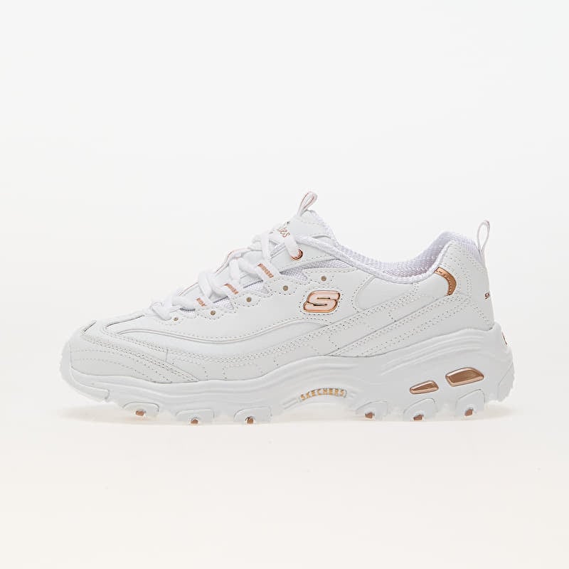 Skechers D'Lites - Fresh Star White Rose Gold