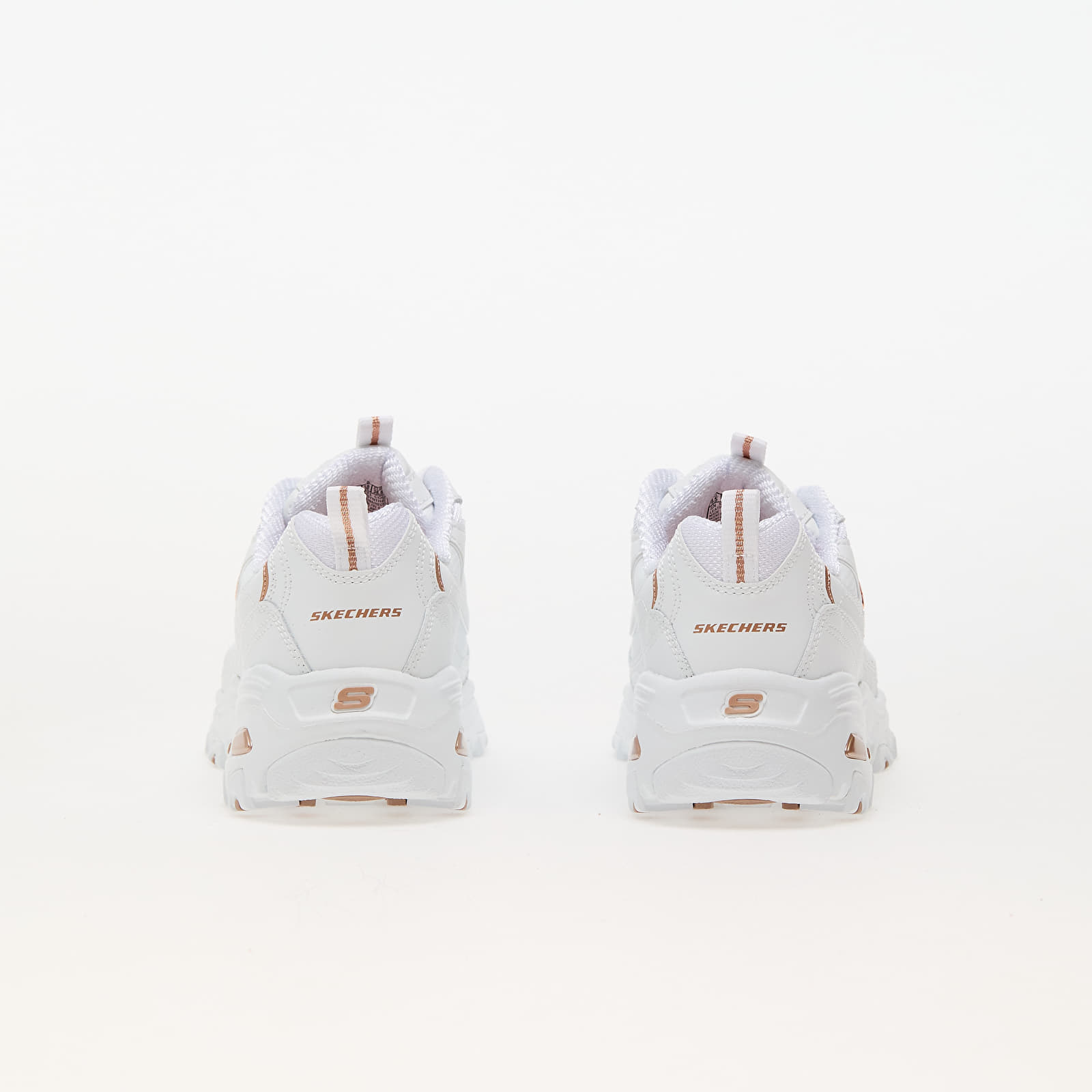 Shoes Skechers D'Lites - Fresh Star White Rose Gold
