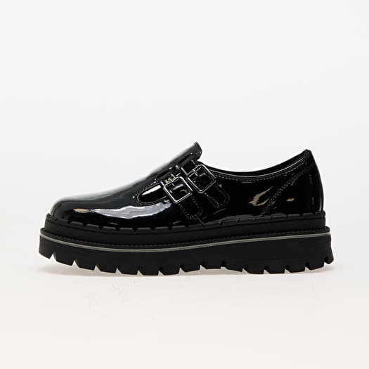 Black chunky skechers shop