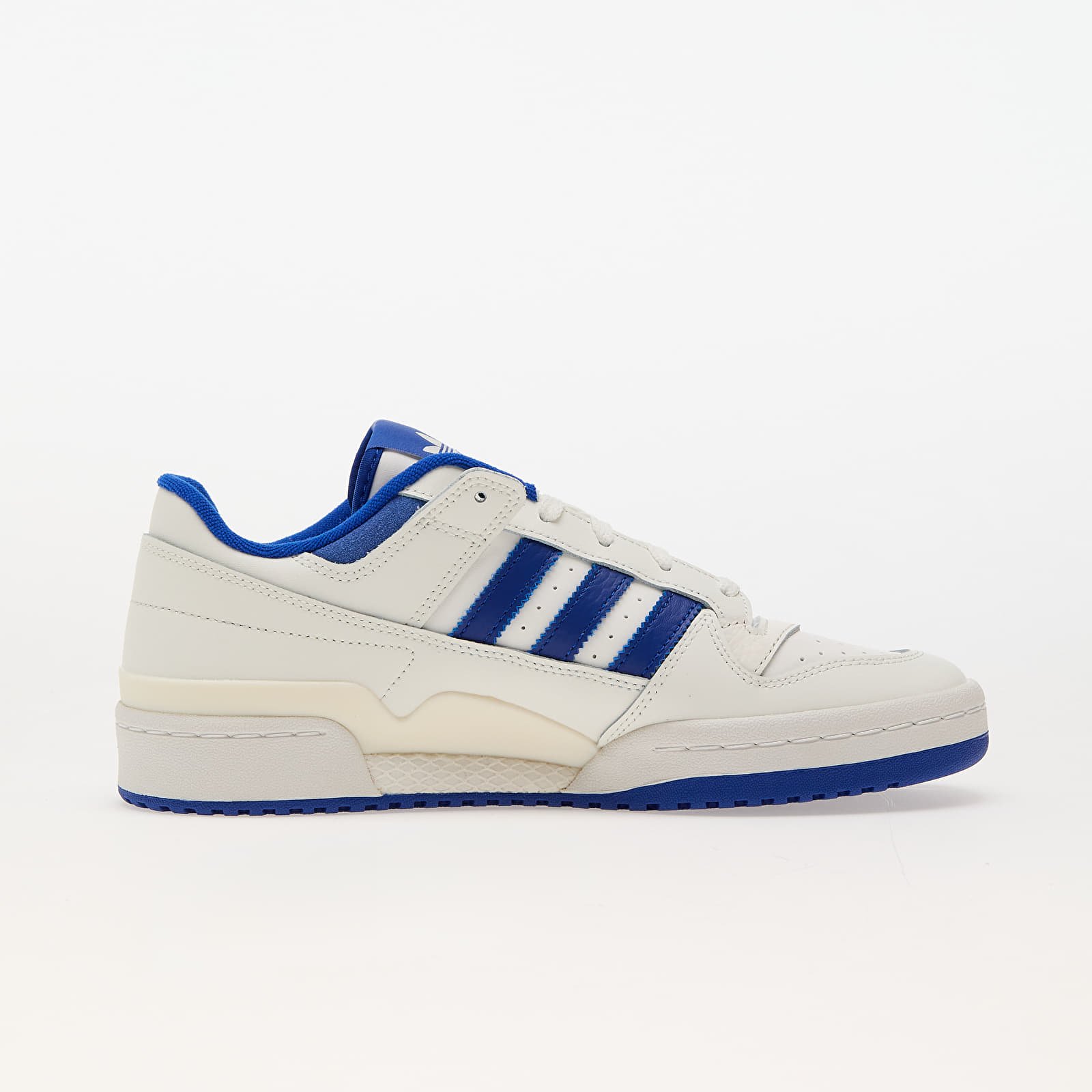 Men's sneakers and shoes adidas Forum Low Cl Core White/ Royal Blue/ Core White
