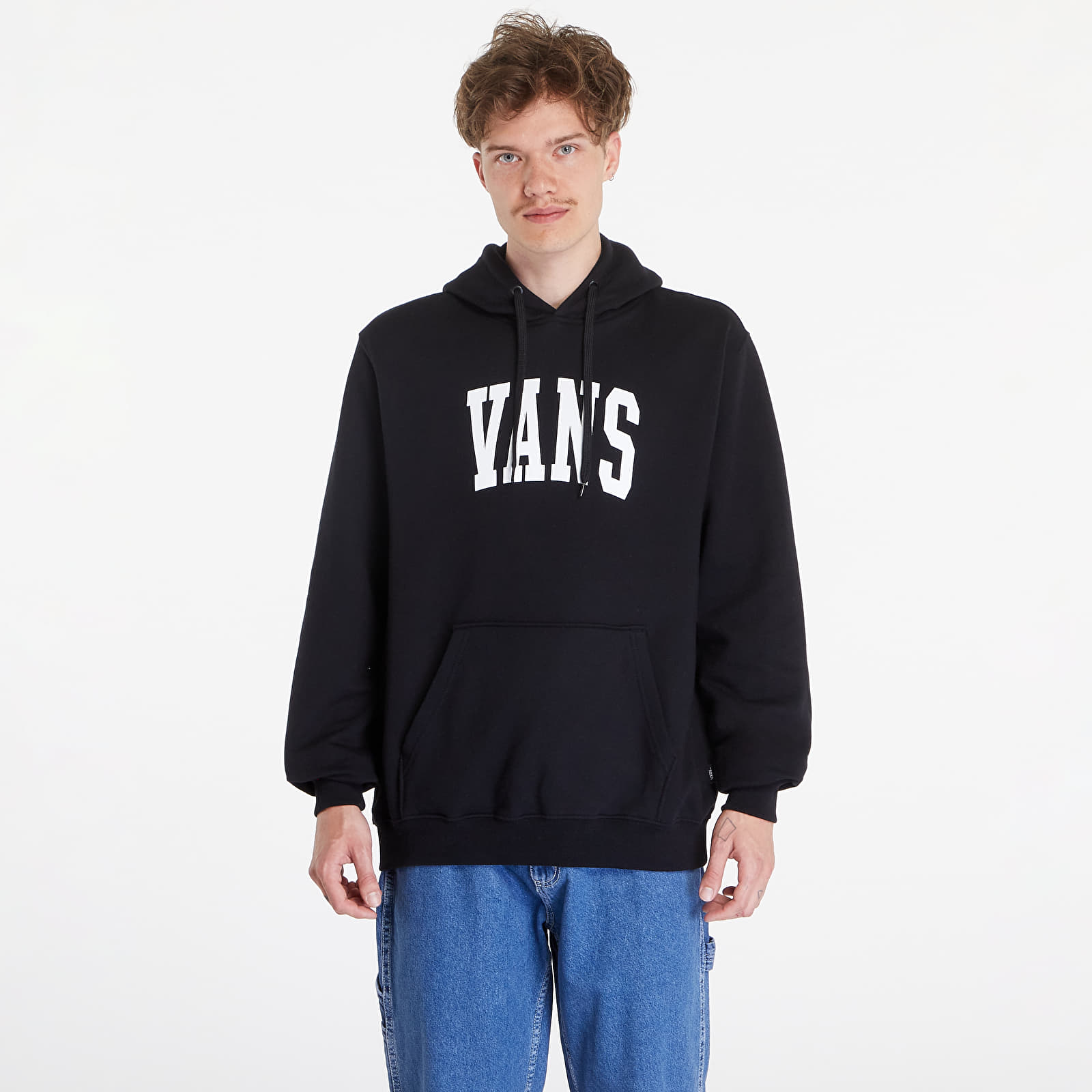 Hoodies and sweatshirts  Vans Arched Pullover Black