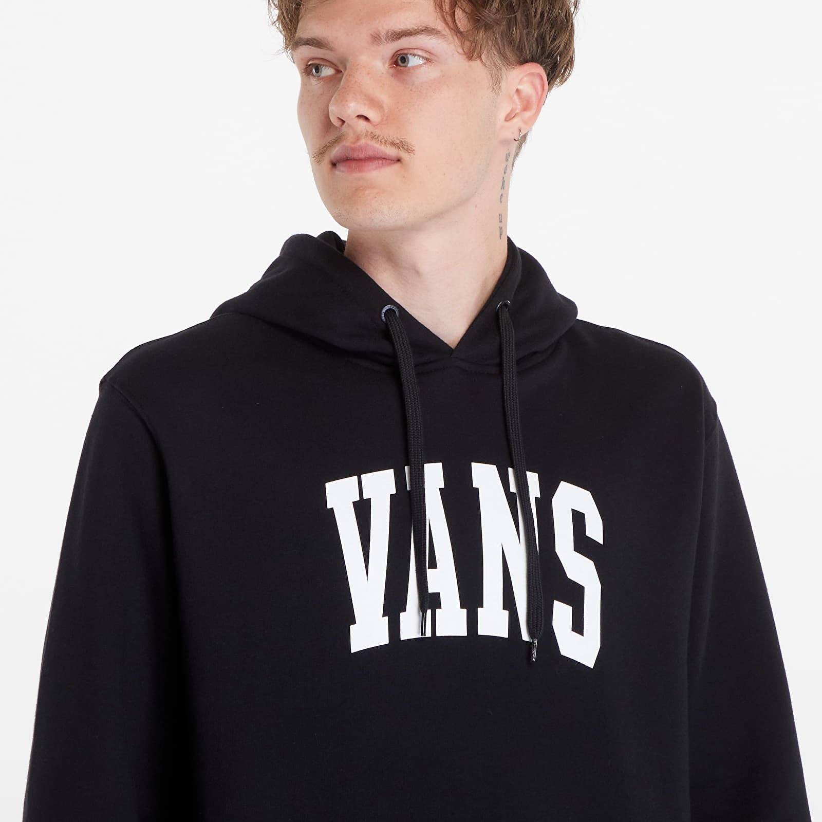 Hoodies and sweatshirts  Vans Arched Pullover Black