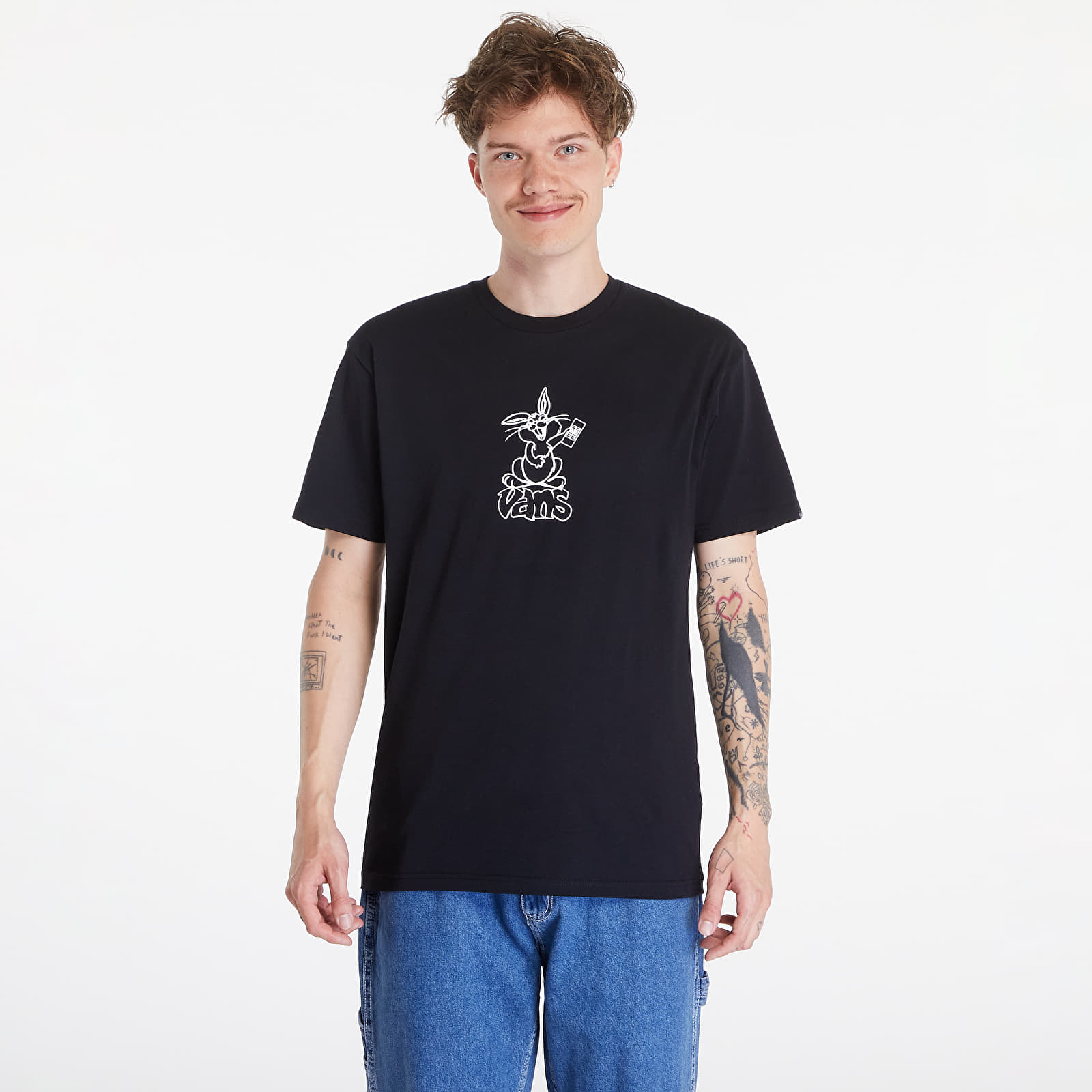 T-shirts Vans Crazy Eddy Ss Tee Black