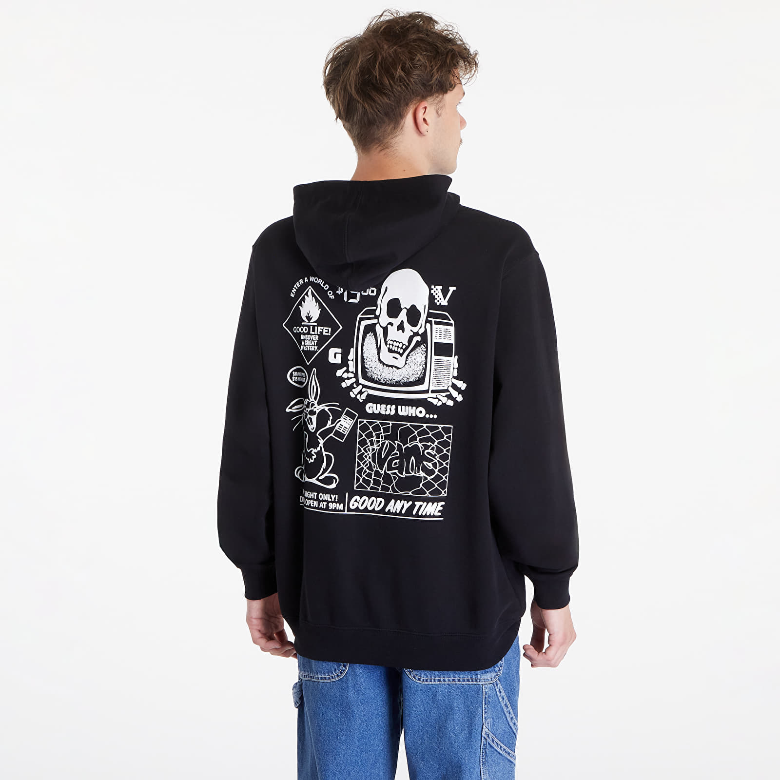 Суичърти Vans Crazy Eddy 66 Loose Pullover Black