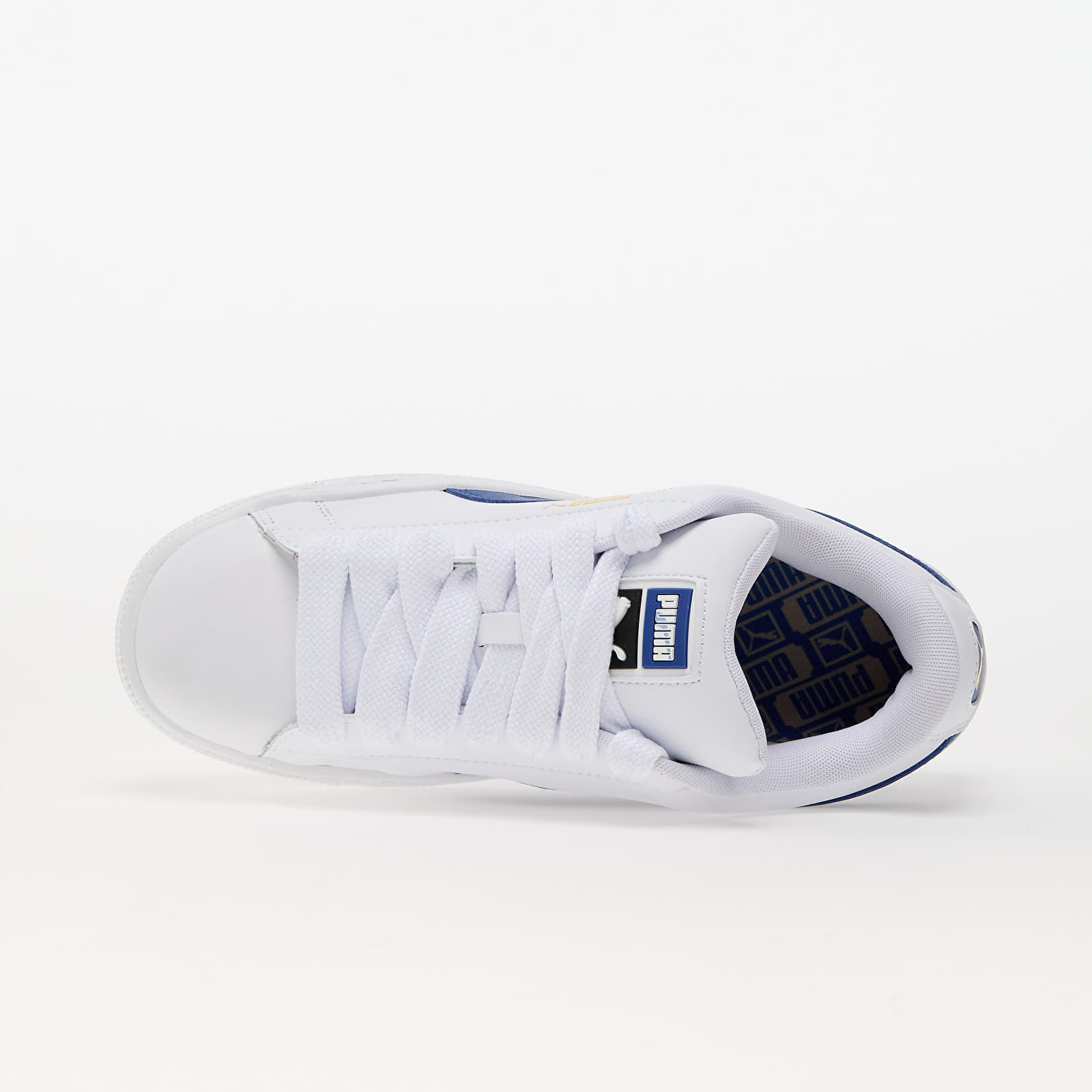 Men s sneakers and shoes Puma Suede XL Lth Puma White Clyde Royal Queens