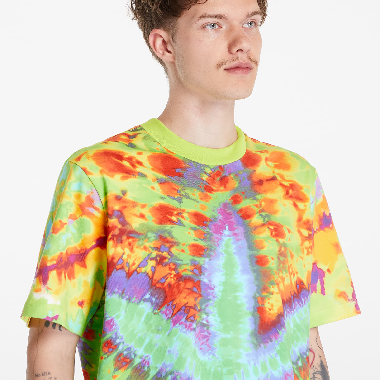 Men's T-shirts adidas Tie-Dyed Tee Short Sleeve 2 Impact