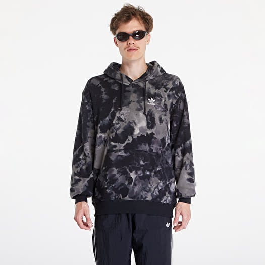Adidas black camo hoodie top