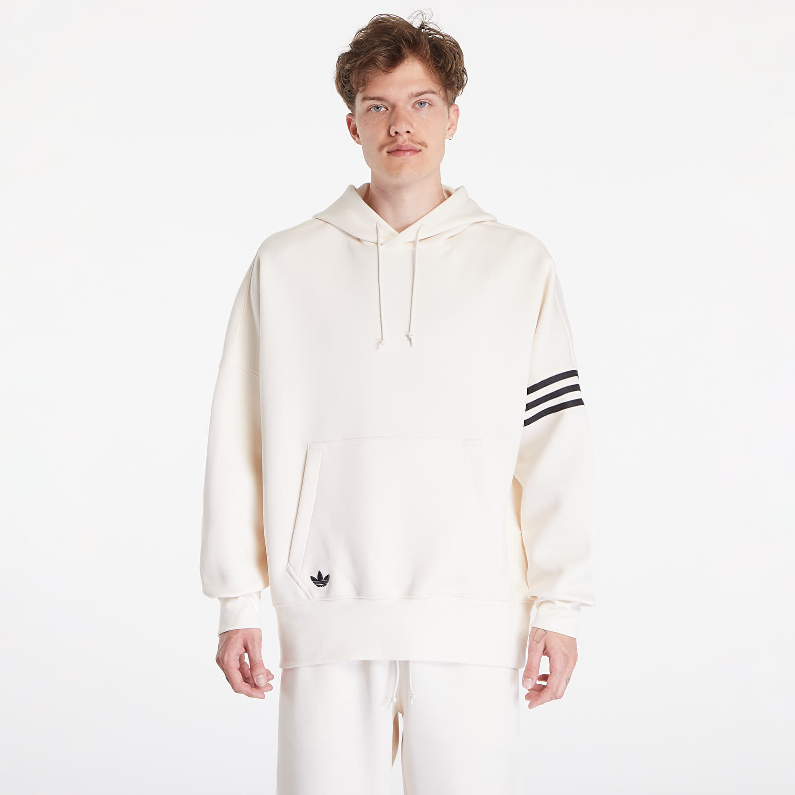 Bluzy męskie adidas Neuclassics Hoodie Wonder White