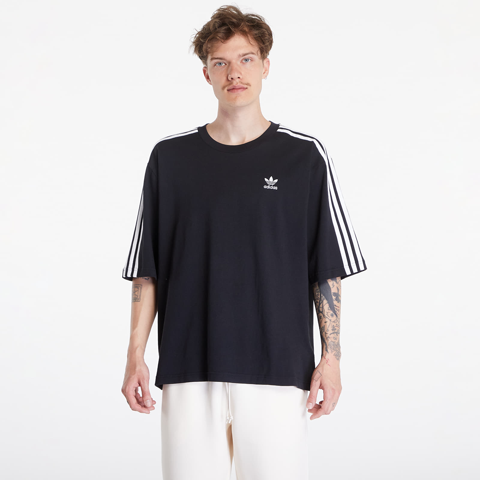 Men's T-shirts adidas Adicolor Oversized Short Sleeve Tee Black