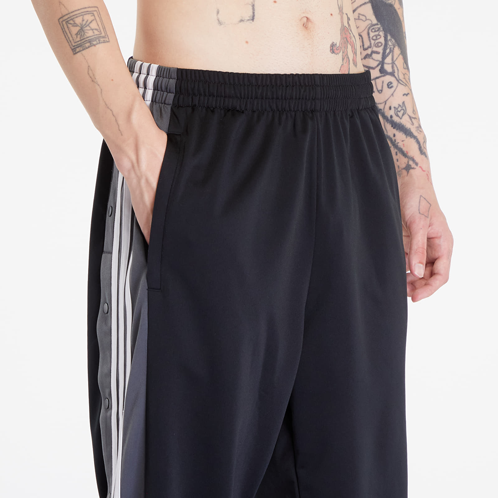 Heren joggingbroek adidas Adicolor Classics Adibreak Pant Black/ Grey Six