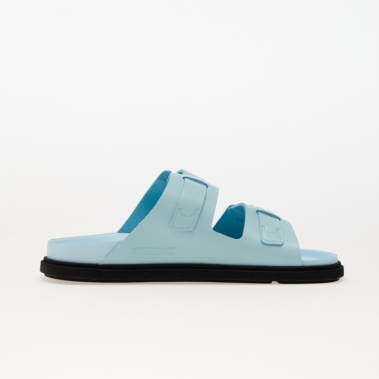 Dámské tenisky a boty Birkenstock St Barths Natural Leather Mineral Blue